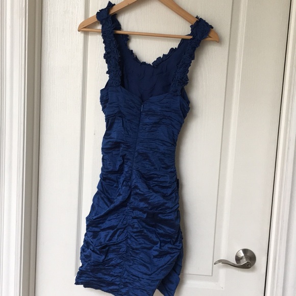 BCBG navy blue dress - Picture 3 of 5
